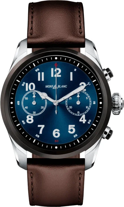 Mens Smart Watches Latest Trends-Montblanc Watch Summit 2 Bicolour Smartwatch