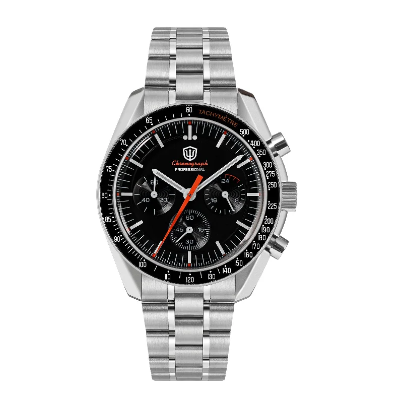 men's chronograph watches with NATO straps -★Spring Sale★Watchdives 39mm VK63 Chronograph Watch WD1863