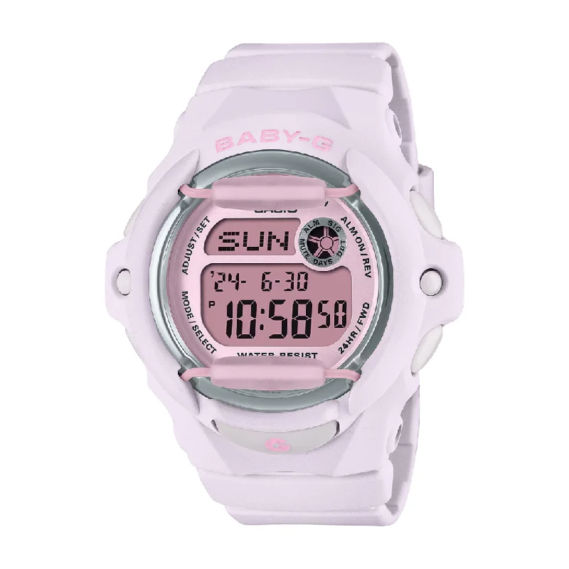 women's Casio collector's edition watches -CASIO BABY-G BG-169U-4BDR DIGITAL PINK WATCH