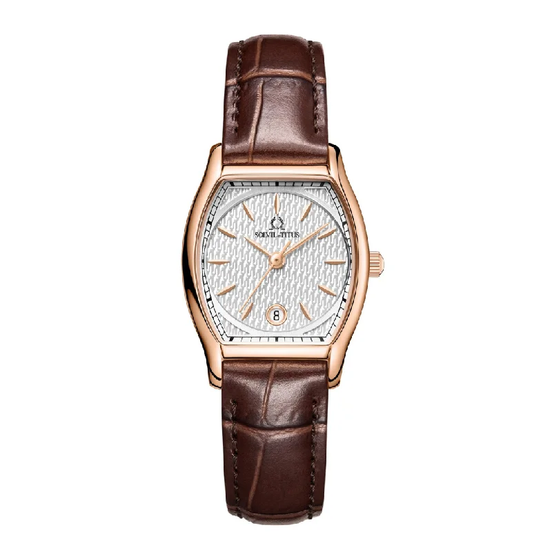 women's mechanical watches with alarm design -SOLVIL ET TITUS BARISTA W06-03326-005 3 HANDS DATE QUARTZ WOMEN WATCH women's mechanical watches with alarm design -SOLVIL ET TITUS BARISTA W06-03326-005 3 HANDS DATE QUARTZ WOMEN WATCH