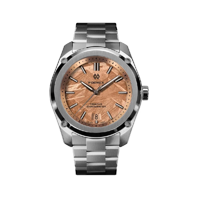 men's chronograph watches with chronograph display function -Essence Automatic Chronometer 39mm - “Space Gold" men's chronograph watches with chronograph display function -Essence Automatic Chronometer 39mm - “Space Gold"