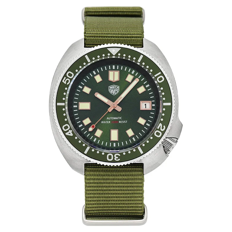 men's dive watches with 24-hour style -Watchdives WD6105 Retro Captain Willard 6105 Dive Watch