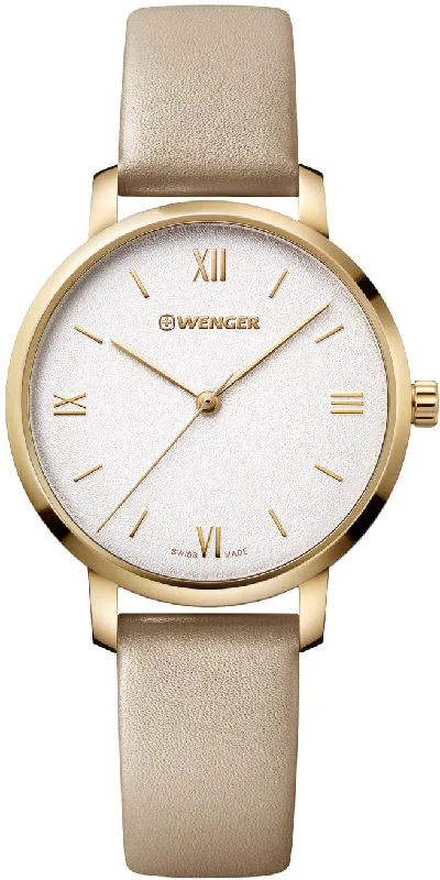 women's mechanical watches with world time design -Wenger Metropolitan Donnissima Ladies