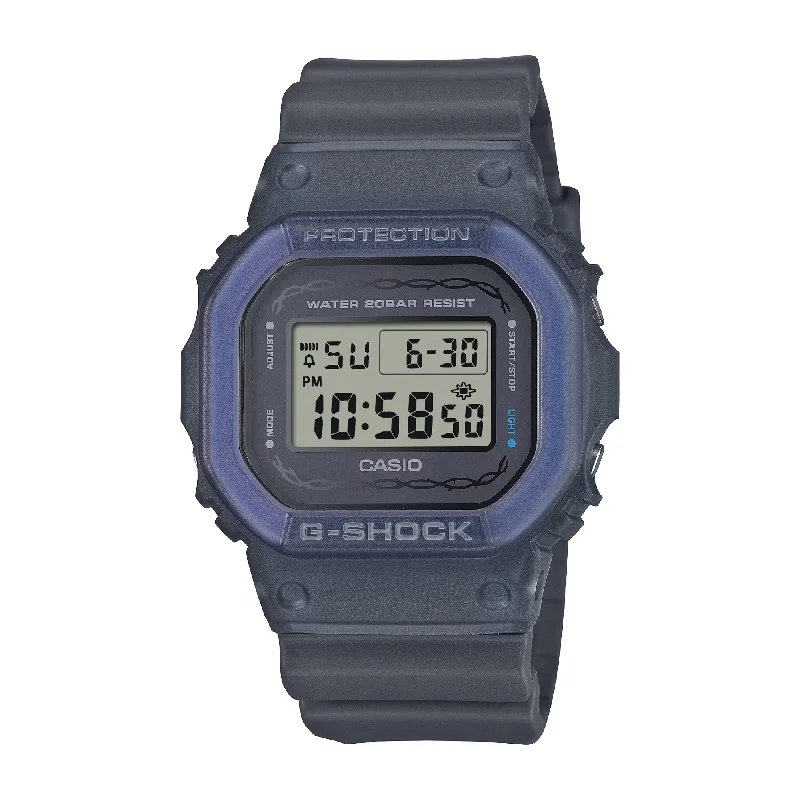 men's Cartier personalized engraving design watches -CASIO G-SHOCK DW-5600RS-8DR STANDARD DIGITAL BLACK WATCH