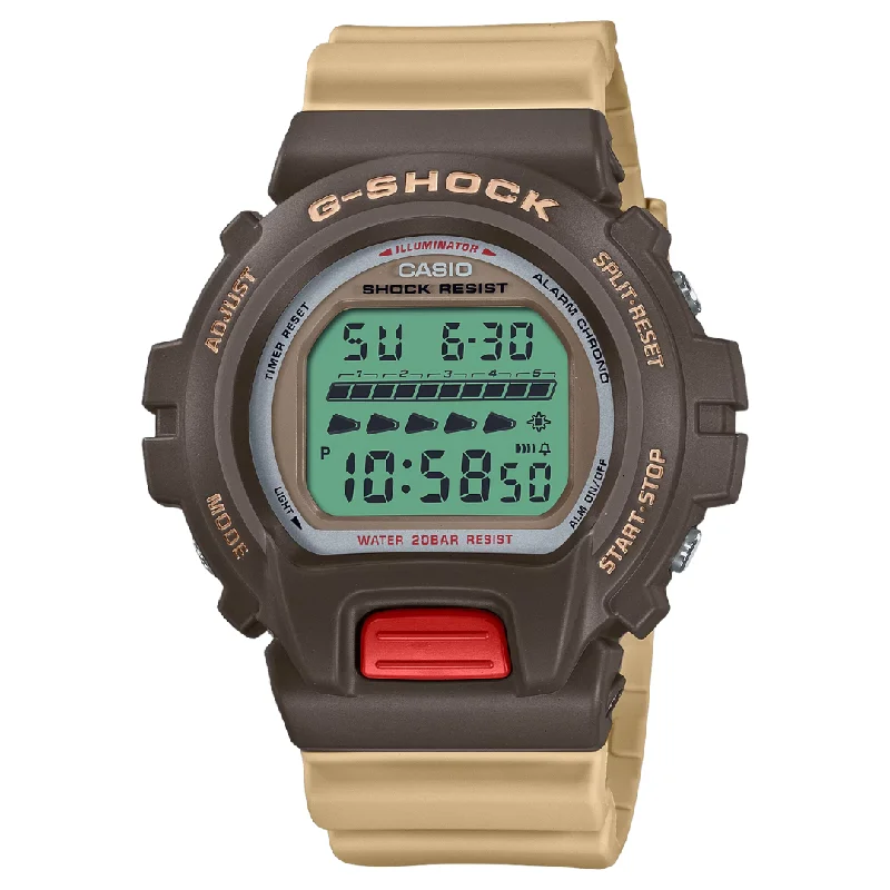men's Cartier mechanical watches -CASIO G-SHOCK DW-6600PC-5DR STANDARD DIGITAL BROWN WATCH men's Cartier mechanical watches -CASIO G-SHOCK DW-6600PC-5DR STANDARD DIGITAL BROWN WATCH