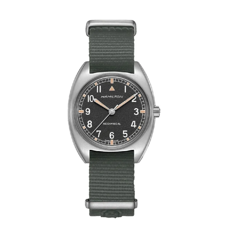 men's dive watches with month display -Khaki Aviation Pilot Pioneer Mechanical