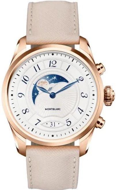 women's mechanical watches with world time design -Montblanc Watch Summit 2 Steel Smartwatch