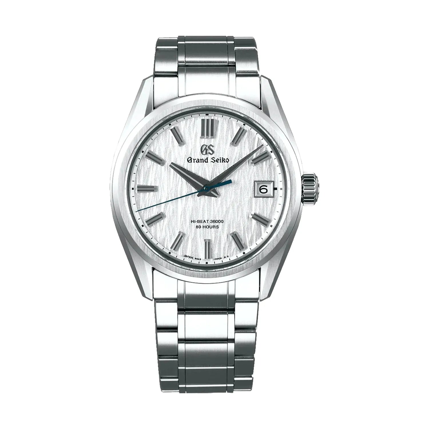 men's dive watches with shock-resistant style -SLGH005 "White Birch" Evolution 9 Hi-Beat 36000 40mm - White on Bracelet