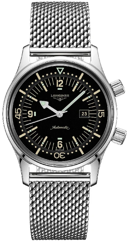 women's Longines with date display function -Longines Legend Diver Ladies
