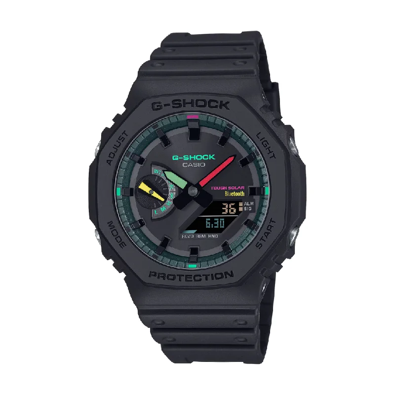 men's digital watches with glow-in-the-dark display -CASIO G-SHOCK GA-B2100MF-1ADR STANDARD ANALOG-DIGITAL BLACK WATCH men's digital watches with glow-in-the-dark display -CASIO G-SHOCK GA-B2100MF-1ADR STANDARD ANALOG-DIGITAL BLACK WATCH