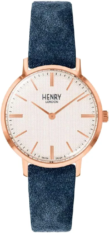 women's mechanical watches with triple time zone design -Henry London Watch Regency