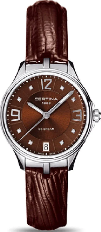 women's Certina stopwatch design watches -Certina DS Dream Quartz
