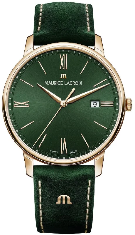 Setting the time on women's Maurice Lacroix watches -Maurice Lacroix Eliros Smoked Green Setting the time on women's Maurice Lacroix watches -Maurice Lacroix Eliros Smoked Green
