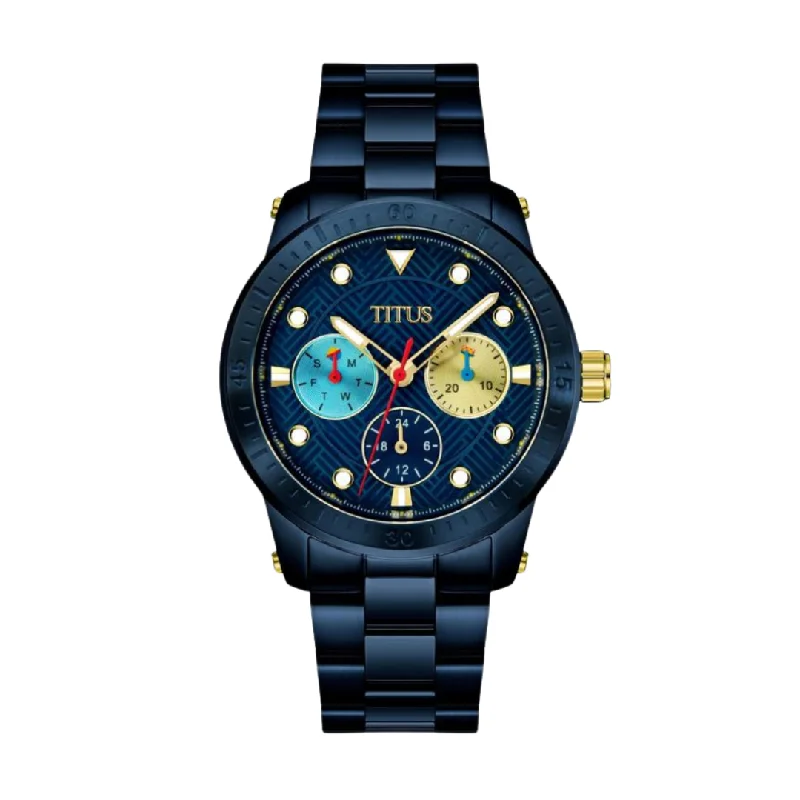 women's mechanical watches with durable design -SOLVIL ET TITUS X DORAEMON W06-03317-001 MULTI-FUNCTION QUARTZ STAINLESS STEEL LIMITED EDITION WOMEN WATCH