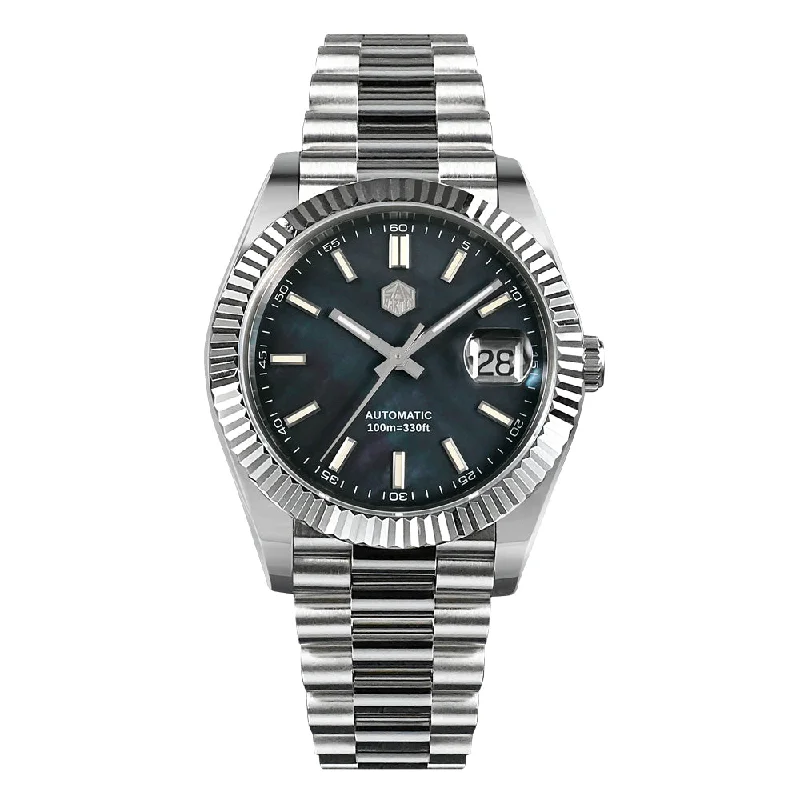 men's titanium dive watches -V2 San Martin 40mm DJ Homage Men Watch SN059