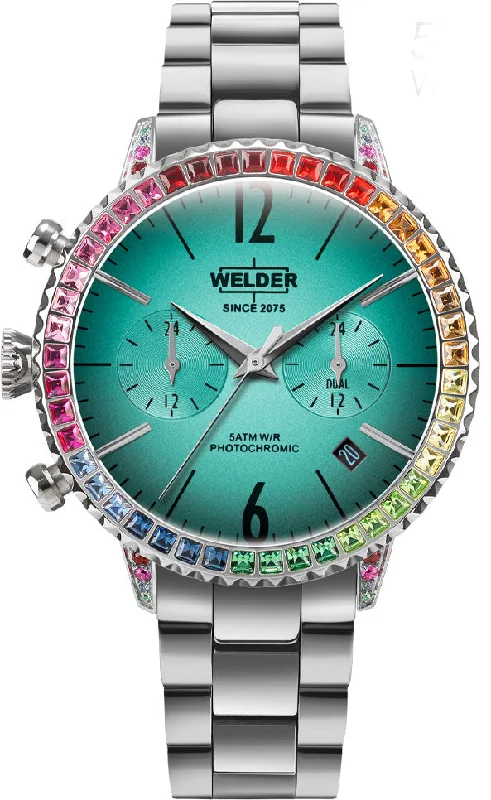 women's mechanical watches with custom engraving design -Welder Watch Royal