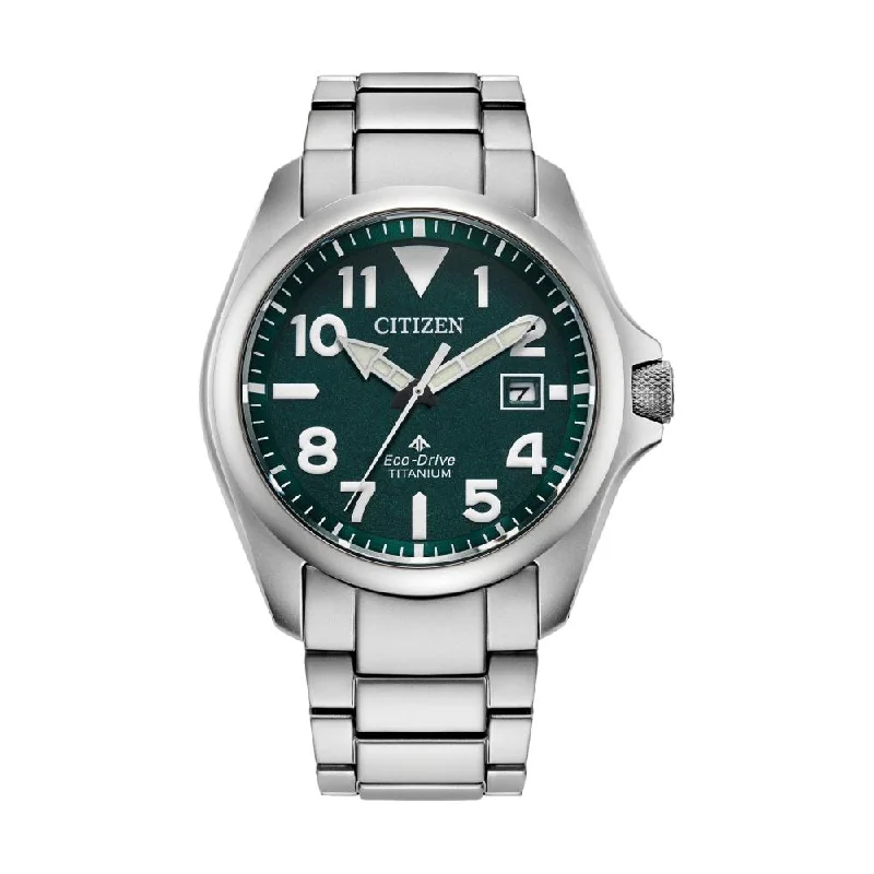men's digital watches with alarm -Promaster Tough Green Dial