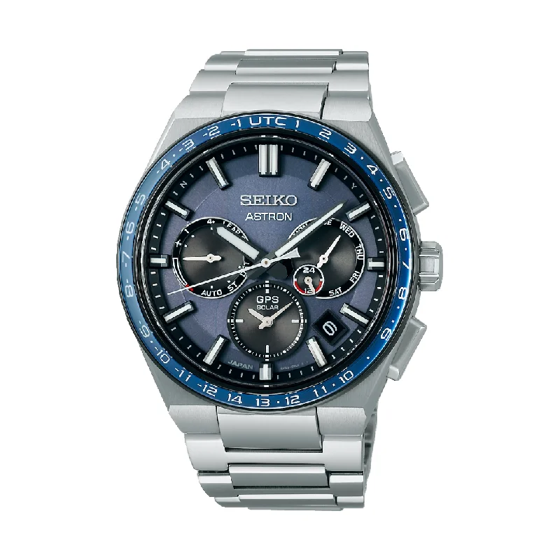men's chronograph watches with ergonomic style design for comfort -SEIKO ASTRON SSH109J1 5X DUAL-TIME GPS SOLAR CHRONOGRAPH "SOLIDITY" MEN WATCH men's chronograph watches with ergonomic style design for comfort -SEIKO ASTRON SSH109J1 5X DUAL-TIME GPS SOLAR CHRONOGRAPH "SOLIDITY" MEN WATCH