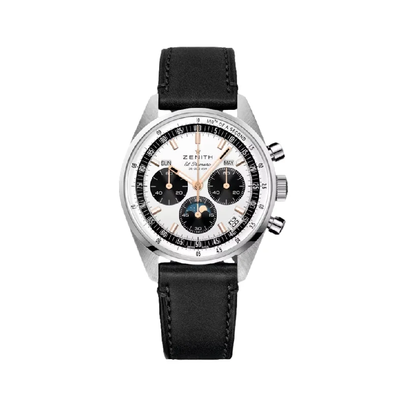 men's chronograph watches with automatic display function -Chronomaster Original Triple Calendar 38mm - Silver On Strap men's chronograph watches with automatic display function -Chronomaster Original Triple Calendar 38mm - Silver On Strap