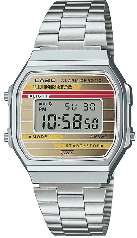 men's Cartier vibration alert design watches -Casio A168 Vintage