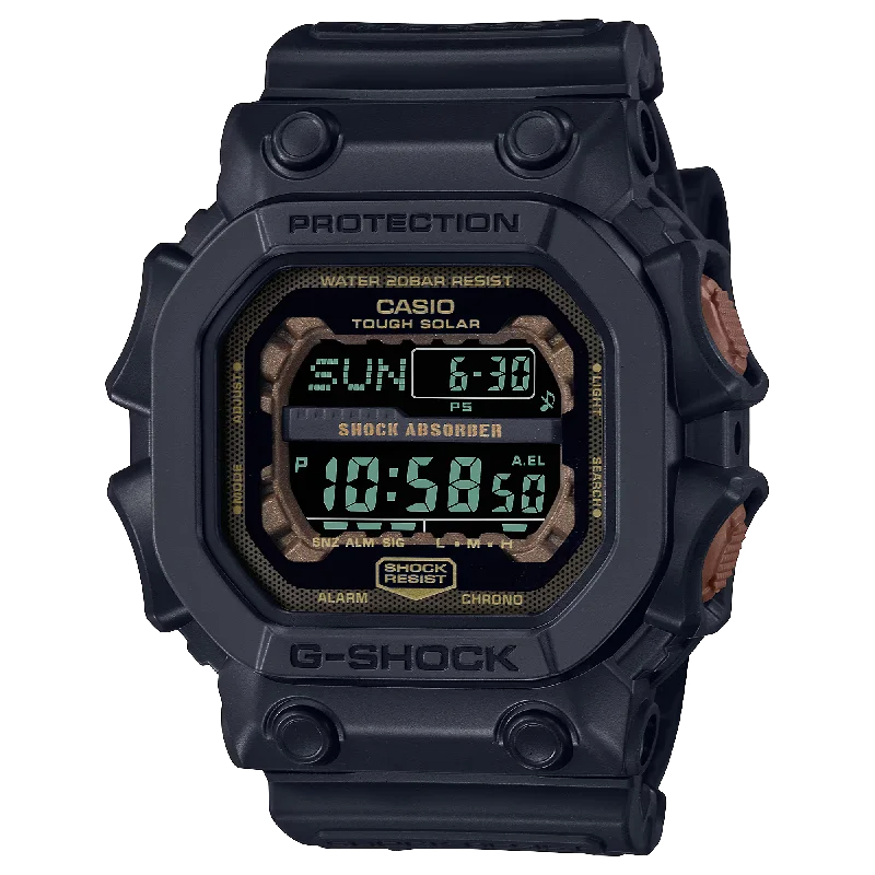 men's Cartier stopwatch watches -CASIO G-SHOCK GX-56RC-1DR DIGITAL BLACK WATCH