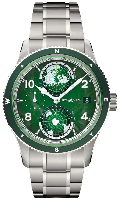 men's mechanical watches with corrosion-resistant design -Montblanc 1858 Geosphere 0 Oxygen men's mechanical watches with corrosion-resistant design -Montblanc 1858 Geosphere 0 Oxygen