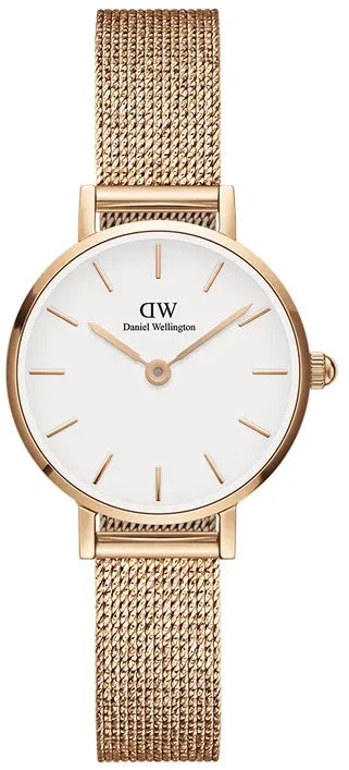 women's mechanical watches with phosphorescent design -Daniel Wellington Watch Petite 24