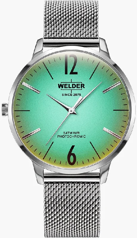 women's mechanical watches with LED light display -Welder Watch Slim