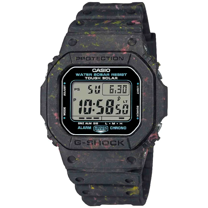 men's skeletonized watches for formal occasions -G-Shock G5600 Birthday Digital Black