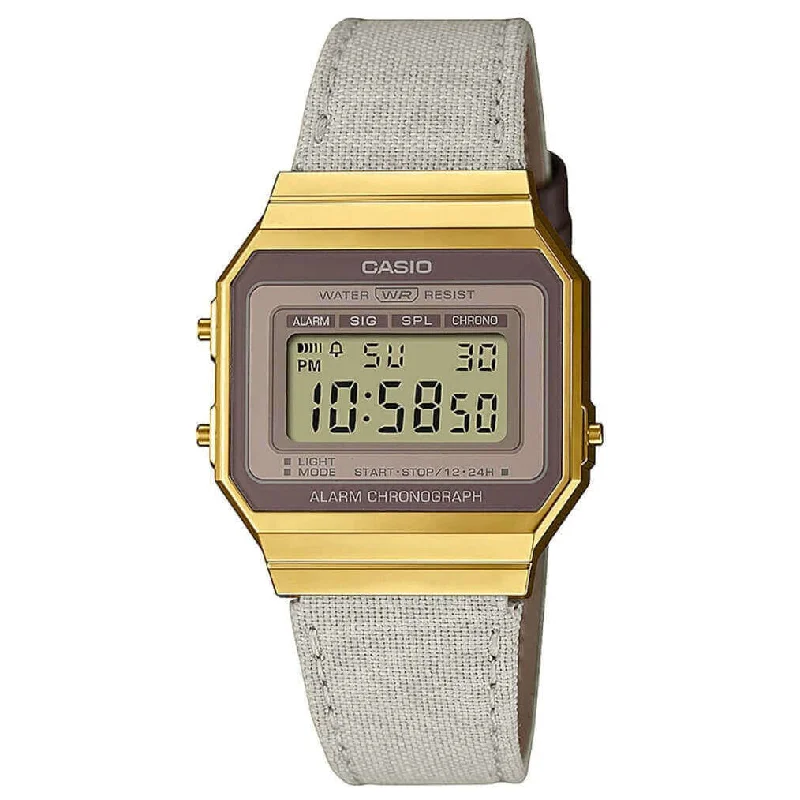 Unisex Engagement Style Watches-Casio Retro Vintage A700 Unisex Grey Watch A700WEGL-7AEF Unisex Engagement Style Watches-Casio Retro Vintage A700 Unisex Grey Watch A700WEGL-7AEF