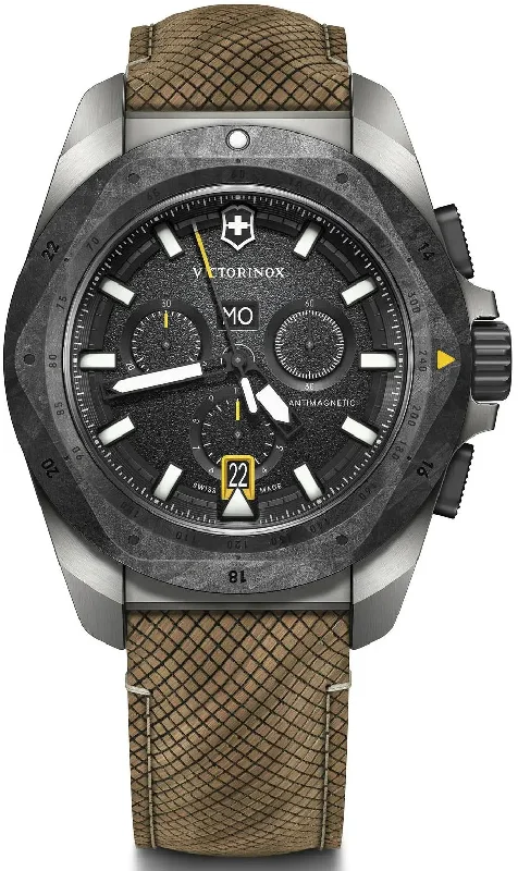 men's mechanical watches with magnifying design -Victorinox I.N.O.X. Chrono