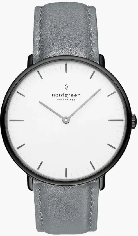 women's mechanical watches with custom engraving design -Nordgreen Native