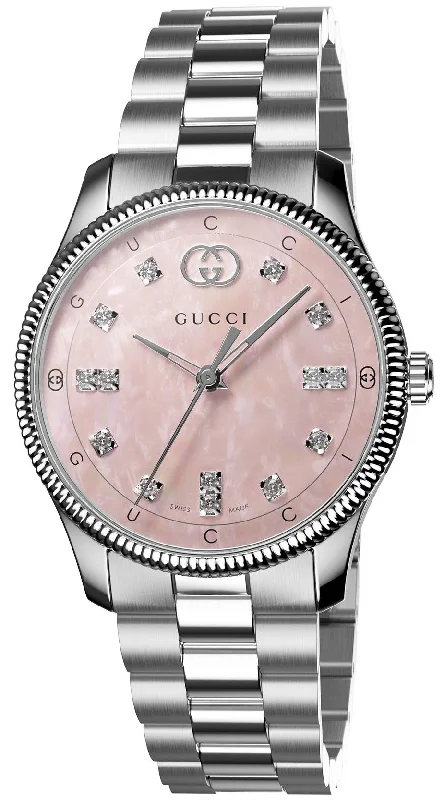 women's mechanical watches with kinetic display function -Gucci G-Timeless
