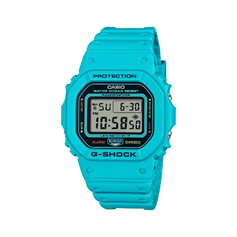 men's Cartier with day display function -CASIO G-SHOCK DW-5600EP-2DR VIVID BLUE DIGITAL WATCH men's Cartier with day display function -CASIO G-SHOCK DW-5600EP-2DR VIVID BLUE DIGITAL WATCH