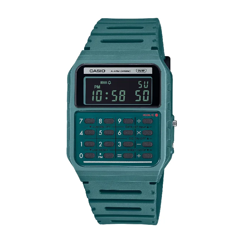men's Cartier triple time zone design watches -CASIO GENERAL CA-53WB-3BDF DIGITAL CALCULATOR MEN WATCH