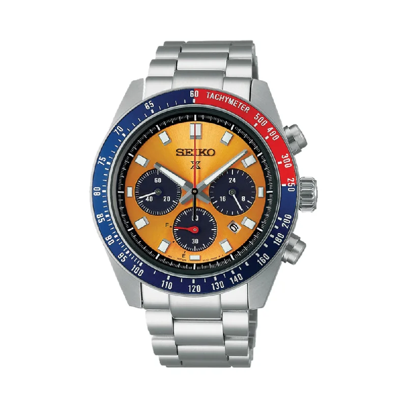 Japanese-innovation dress-SSC947 Prospex Speedtimer Chronograph "Pogue" 41.4mm - Yellow on Bracelet Japanese-innovation dress-SSC947 Prospex Speedtimer Chronograph "Pogue" 41.4mm - Yellow on Bracelet