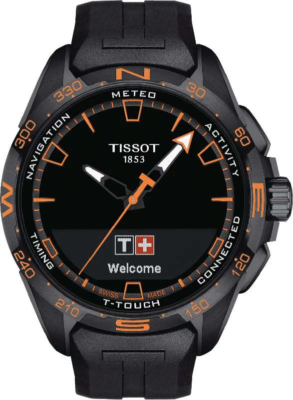 Smart Watches for Mens Personalized-Tissot T-Touch Connect Solar