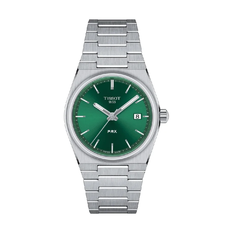 men's field watches with modern design -PRX 35mm Quartz Green Dial
