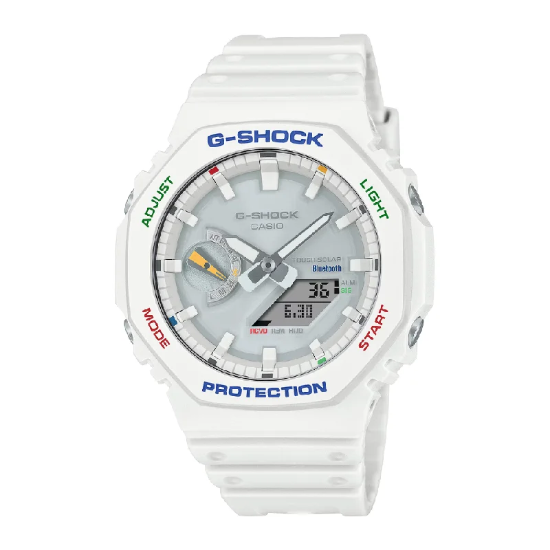 men's digital watches for water sports -CASIO G-SHOCK GA-B2100FC-7ADR ANALOG-DIGITAL WHITE WATCH men's digital watches for water sports -CASIO G-SHOCK GA-B2100FC-7ADR ANALOG-DIGITAL WHITE WATCH