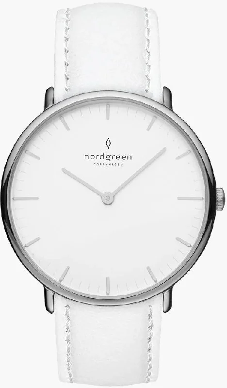 women's mechanical watches with canvas style straps -Nordgreen Native
