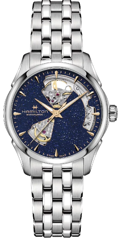 women's Hamilton chronograph watches -Hamilton Jazzmaster Open Heart Lady Auto 36mm