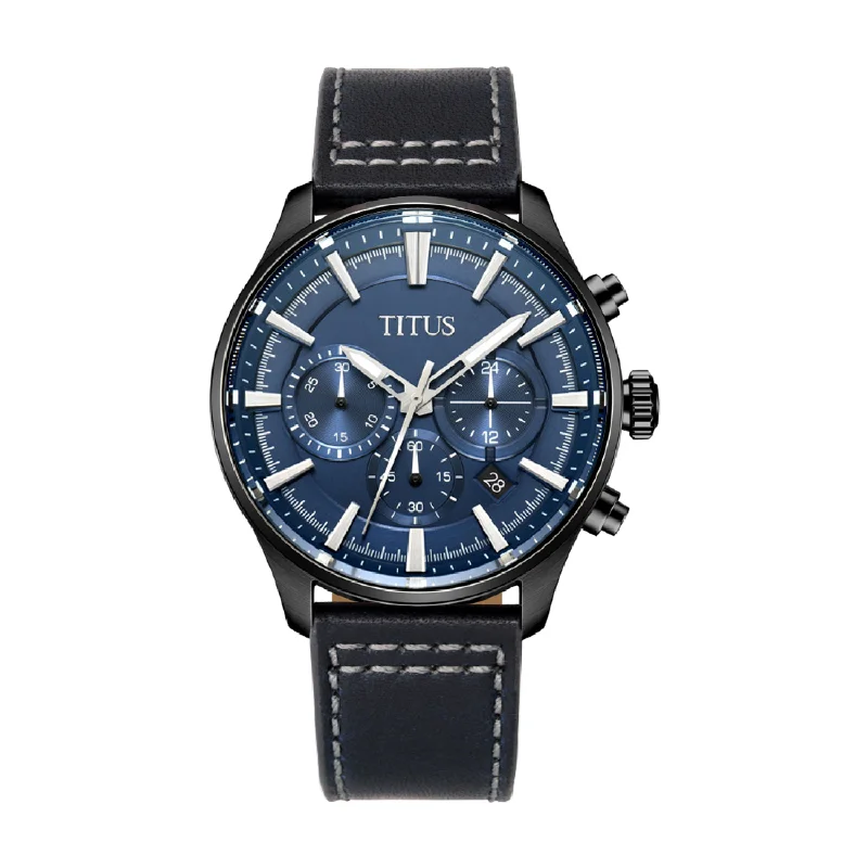 men's digital watches for cyclists -SOLVIL ET TITUS SABER W06-03286-003 CHRONOGRAPH QUARTZ MEN WATCH