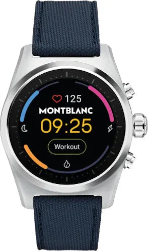Smart Watches for Mens Sleep Stage Tracking-Montblanc Watch Summit Lite Smartwatch D