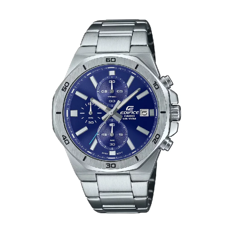 men's chronograph watches for casual outings -CASIO EDIFICE EFV-640D-2AVUDF STANDARD CHRONOGRAPH MEN WATCH