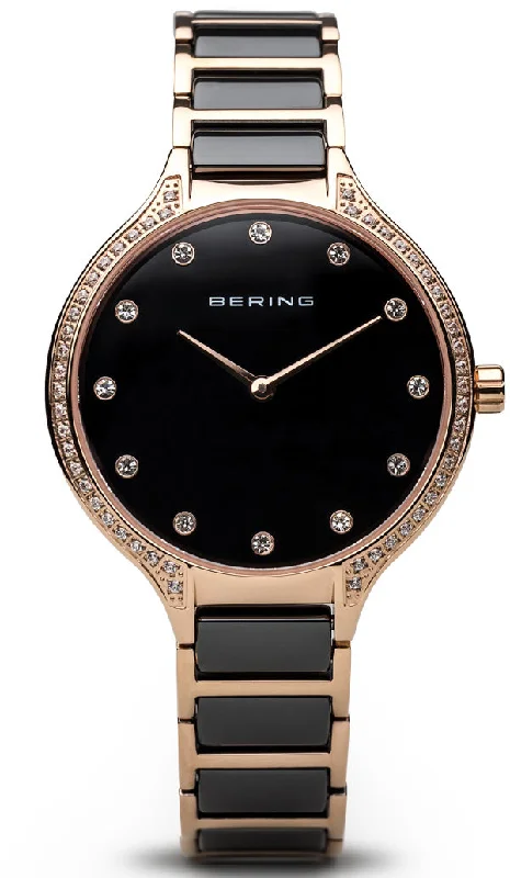 women's Bering manual design watches -Bering Ceramic Ladies