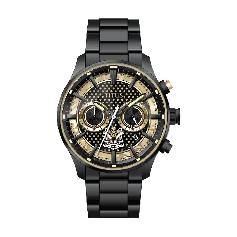 men's chronograph watches with leather style straps for formal events -SOLVIL ET TITUS W06-03318-002 LION DANCE CHRONOGRAPH LIMITED EDITION MEN WATCH men's chronograph watches with leather style straps for formal events -SOLVIL ET TITUS W06-03318-002 LION DANCE CHRONOGRAPH LIMITED EDITION MEN WATCH