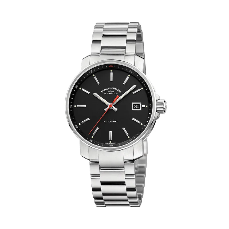 men's digital watches with collector's edition display -29er Black Dial Stainless Steel Bracelet