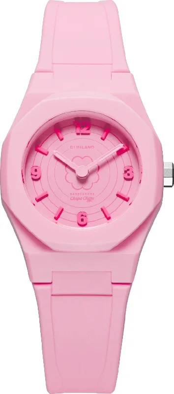 women's mechanical watches with anniversary edition design -D1 Milano Watch Nanochrome Chupa Chups Berry