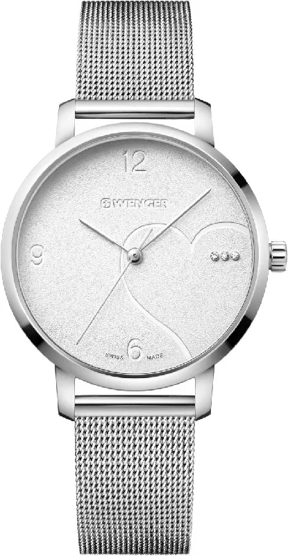 women's mechanical watches with 24-hour design -Wenger Metropolitan Donnissima Ladies