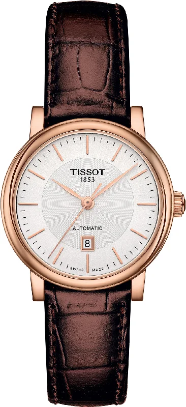 women's Tissot water-resistant design watches -Tissot Watch Carson Lady Auto